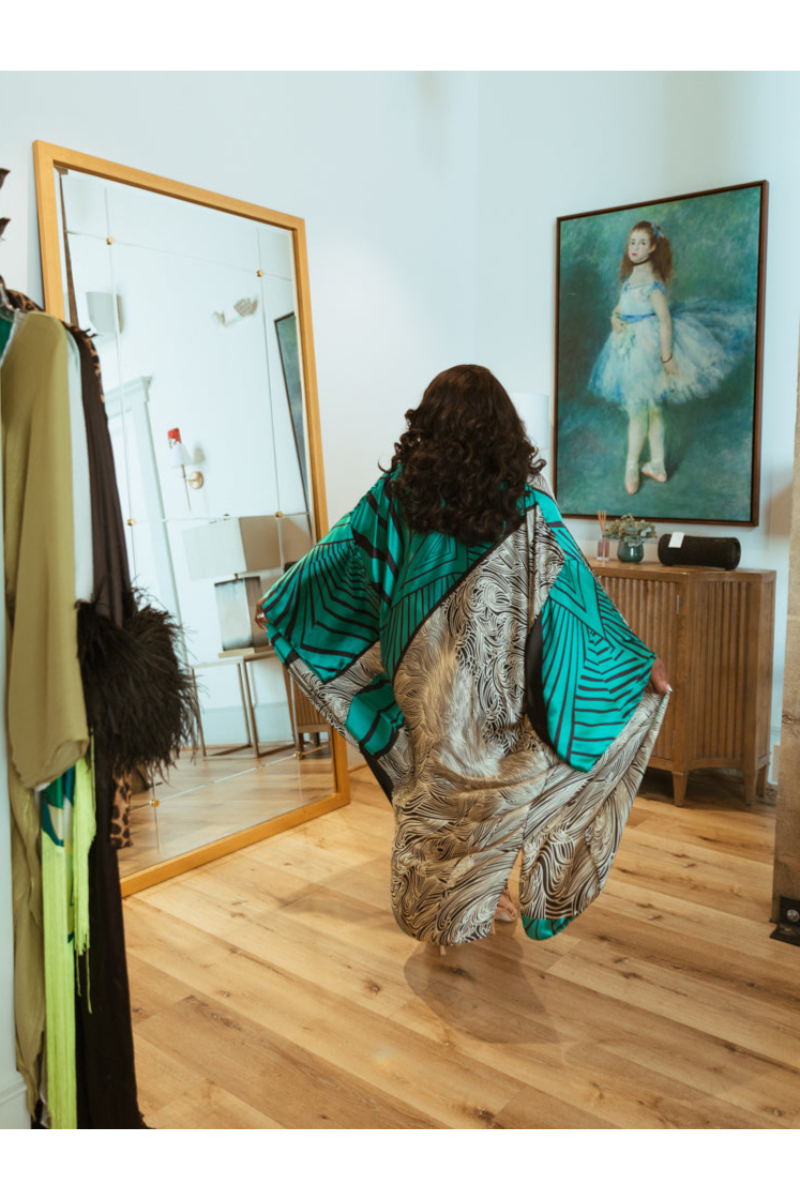 Goddess Mode Kimono Dress